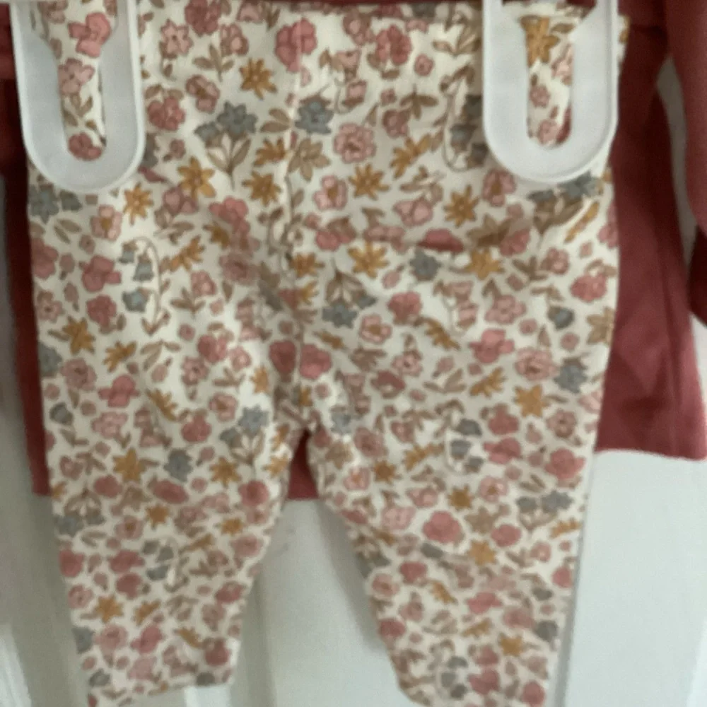 Carter's‎ Pink Floral Baby Outfit